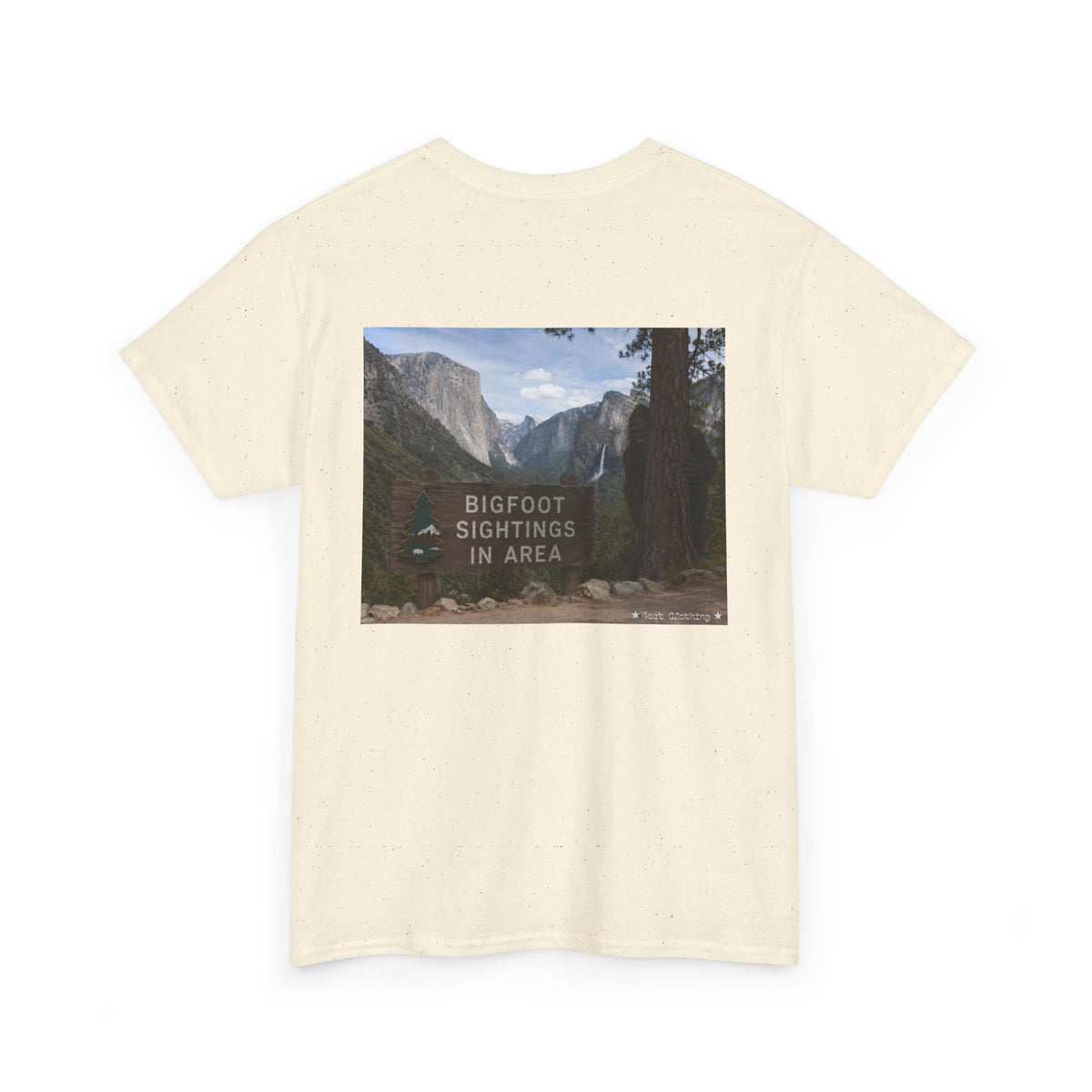 Bigfoot Sightings in Area.  Mountain Adventure T-Shirt