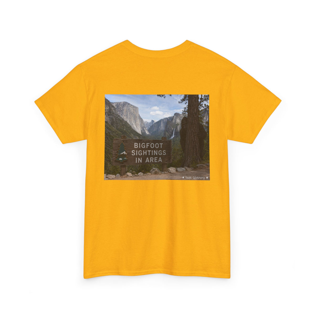 Bigfoot Sightings in Area.  Mountain Adventure T-Shirt