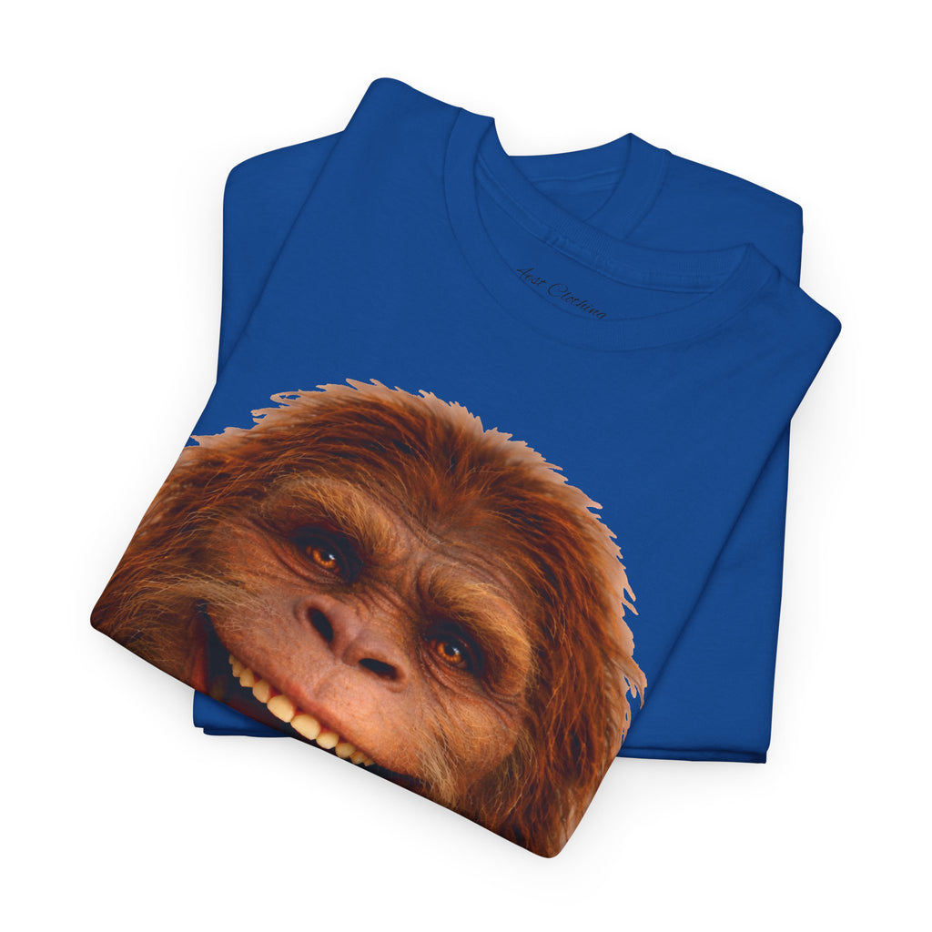 Happy Hairyman, Old School durability, Camping Tee
