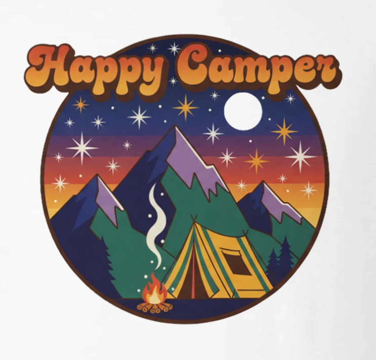 Happy Camper! Retro