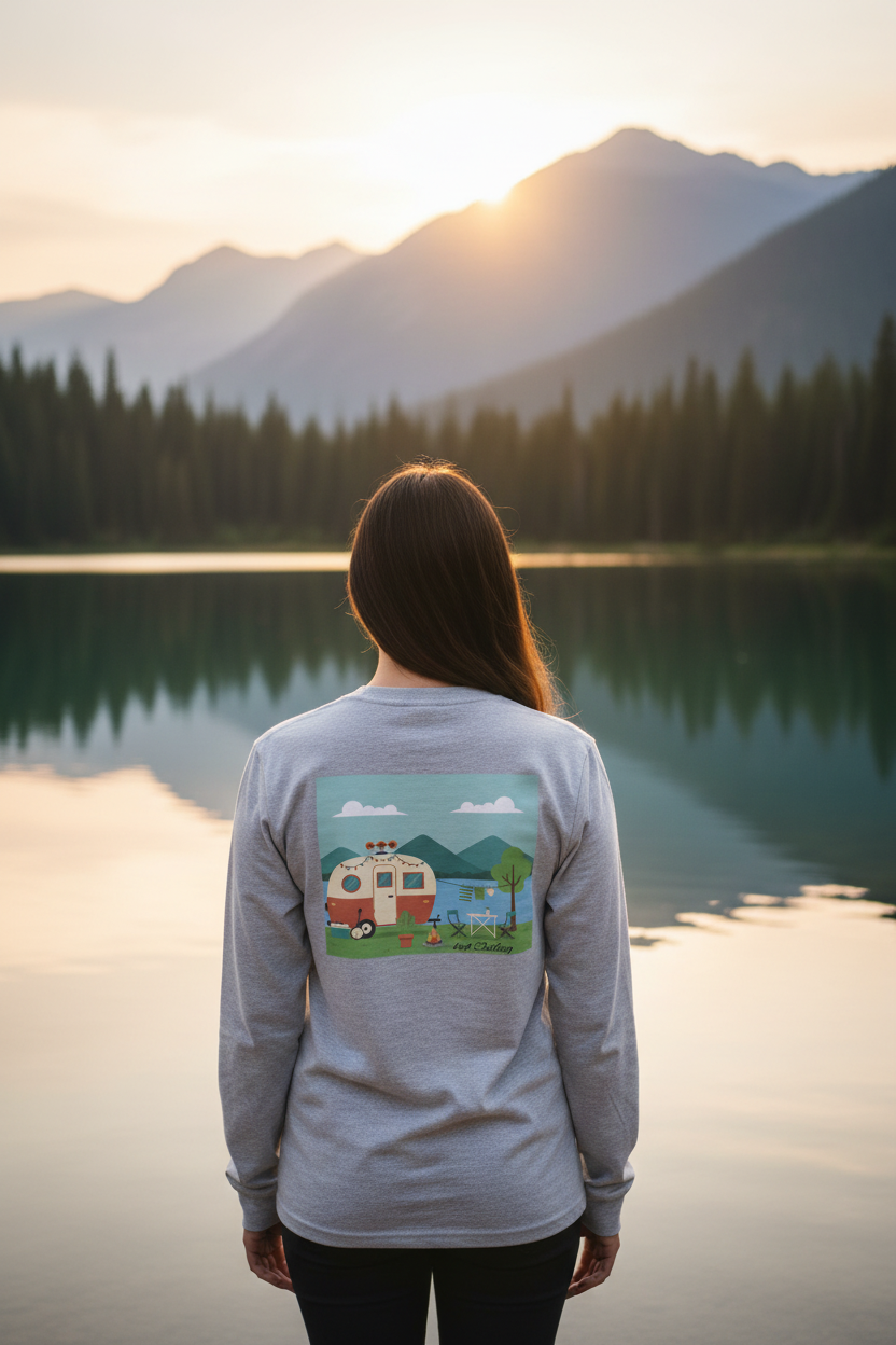 BACKPRINT, My little Camp Trailer