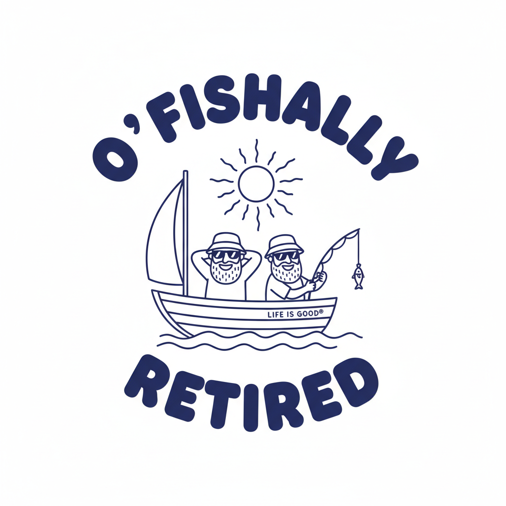 BACKPRINT- O’Fishally Retired!